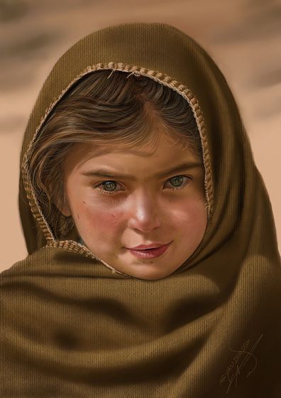 The Girl in the Brown Shawl